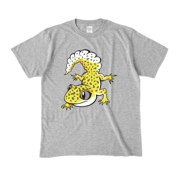 カラーTシャツ - M - 杢グレー (濃色)