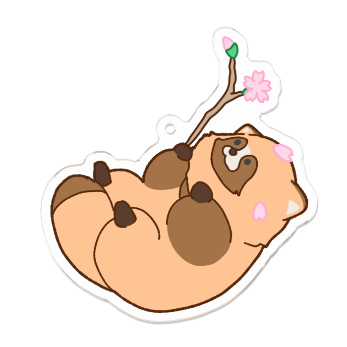 アクリルキーホルダー - 70 x 70 (mm)