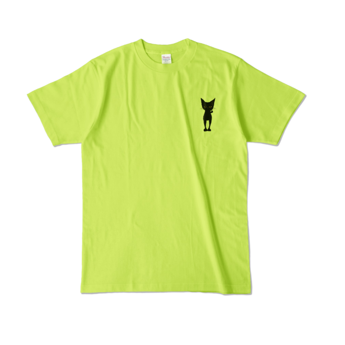 みにらんまるTシャツ - L - ライトグリーン (淡色)