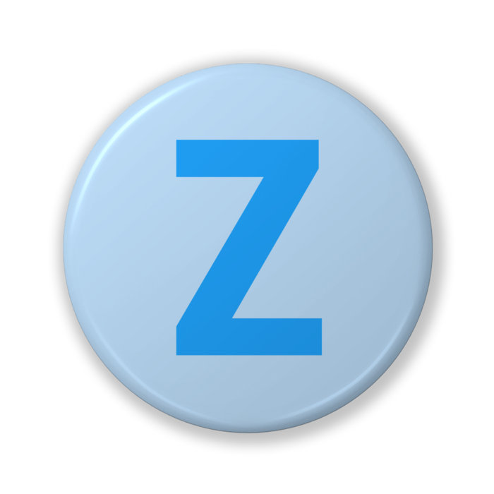 【Z(ゼット)】〈アクア〉缶バッジ- 32mm