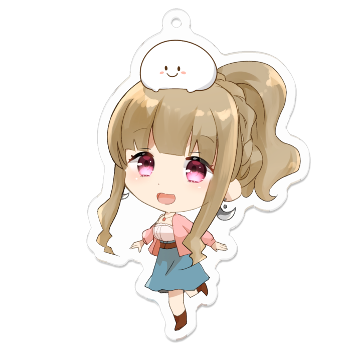 アクリルキーホルダー - 70 x 70 (mm)