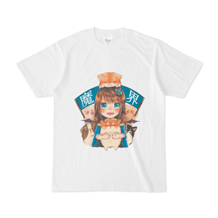 魔Tシャツ - S - 白