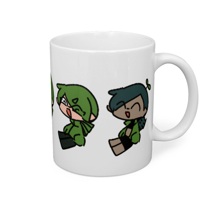 マグカップ - 直径 8 cm / 高さ 9.5 cm