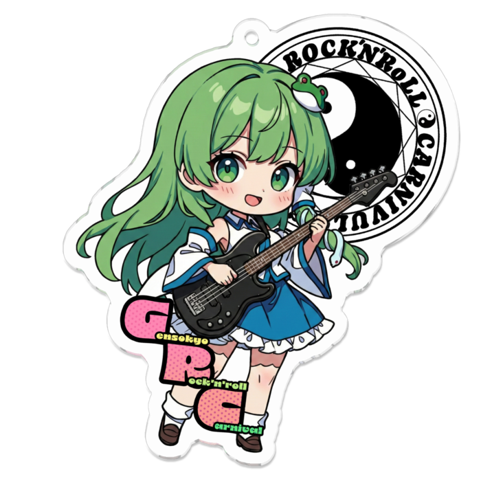 アクリルキーホルダー - 70 x 70 (mm)