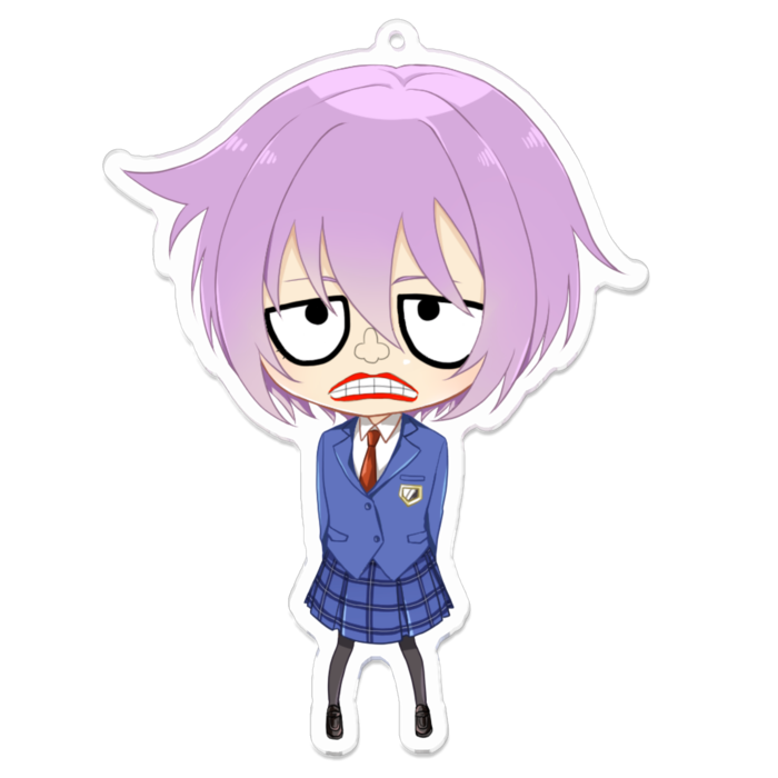 アクリルキーホルダー（池部黒まや蔵ver） - 100 x 100 (mm)