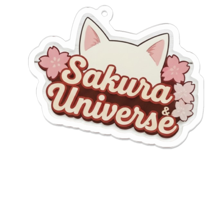 アクリルキーホルダー（コーティング） - 70 x 70 (mm)