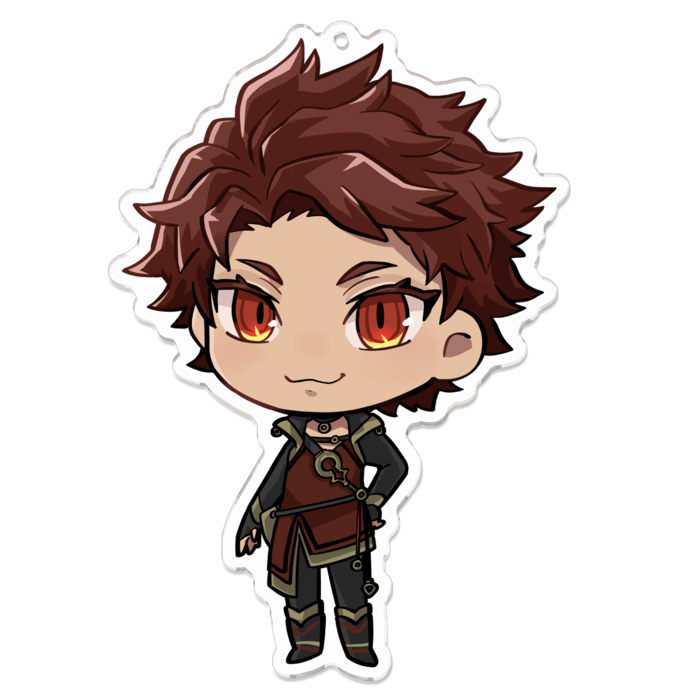 アクリルキーホルダー - 100 x 100 (mm)