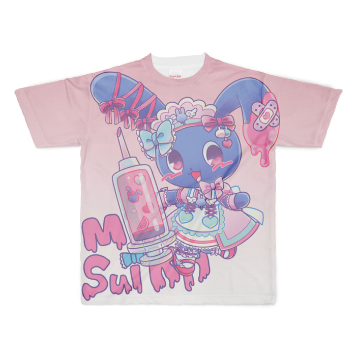 フルグラフィックTシャツ - XL - 両面印刷