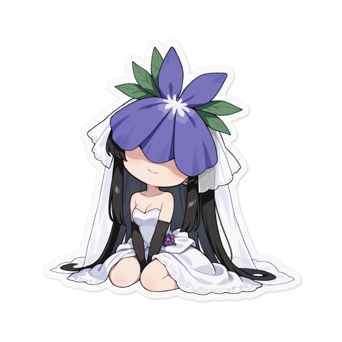 ステッカー - 100 x 100 (mm)(キャラのみ)