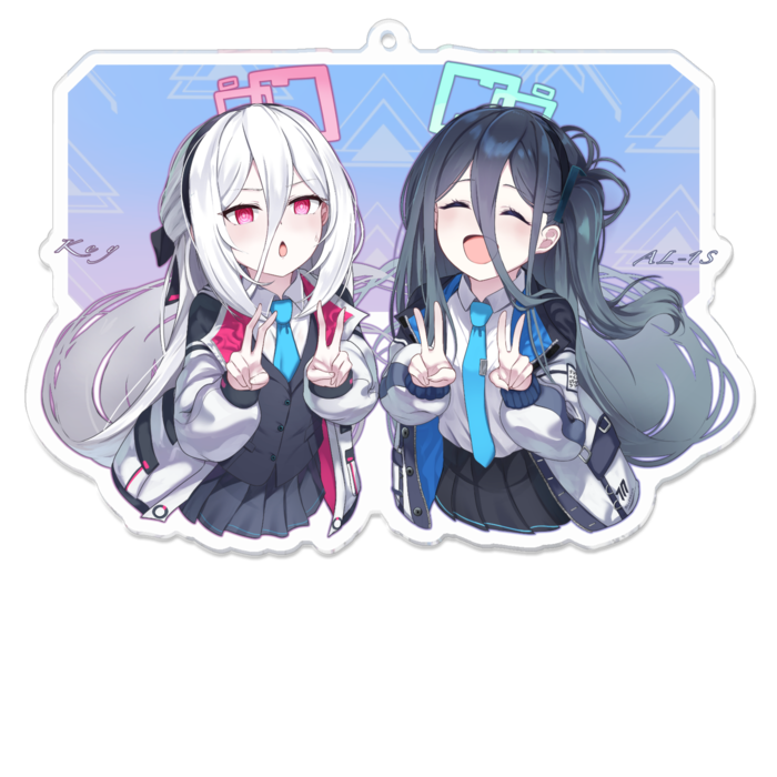 アクリルキーホルダー - 100 x 100 (mm)