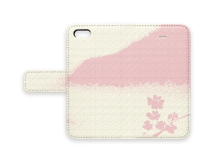 手帳型iPhoneケース - iPhone5 - ストラップ穴 なし