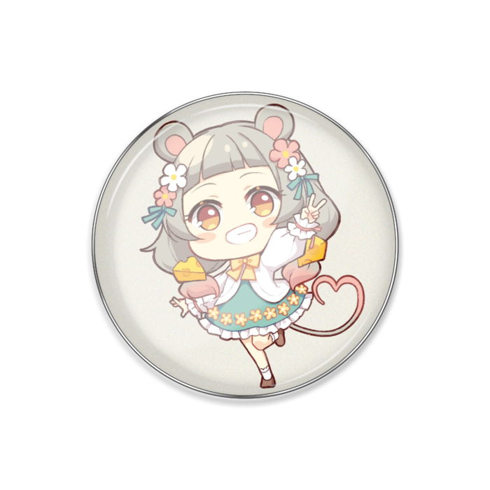 ピンバッジ - 丸形 25 mm