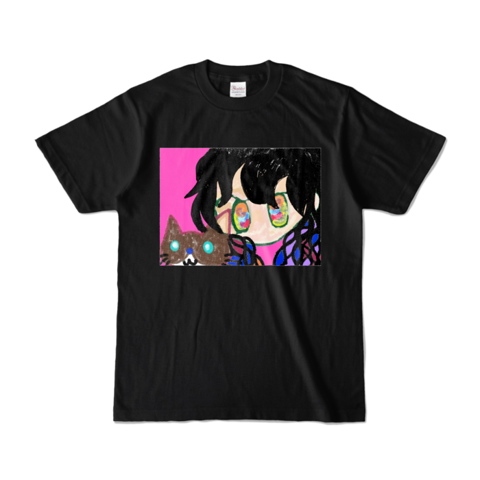 カラーTシャツ - S - ブラック (濃色)