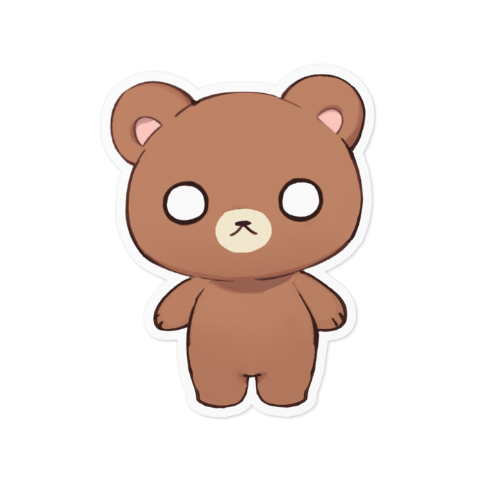 ステッカー - 100 x 100 (mm)