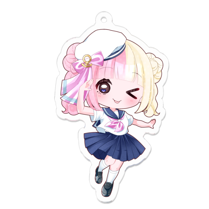 アクリルキーホルダー - 70 x 70 (mm) M