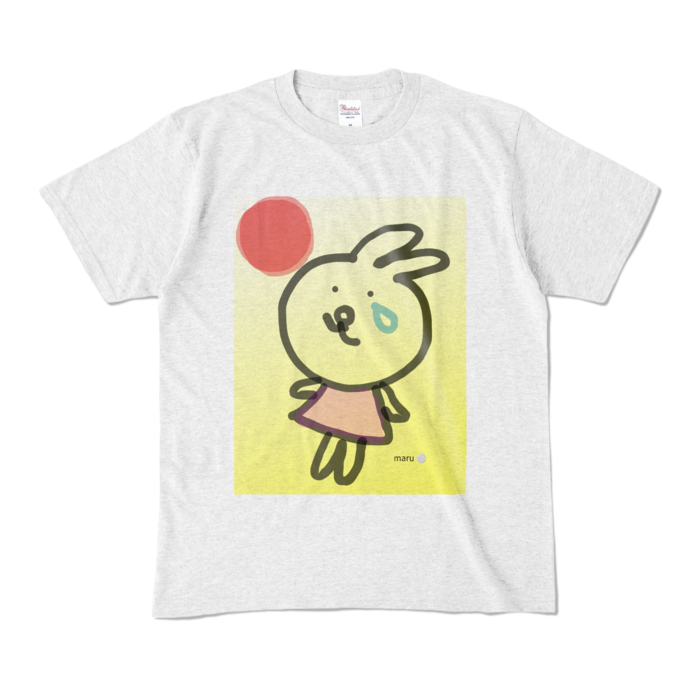カラーTシャツ - M - アッシュ (淡色)