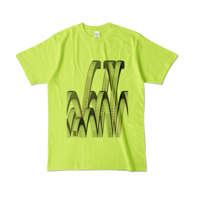 カラーTシャツ - L - ライトグリーン (淡色)