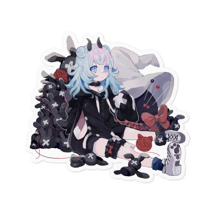 ステッカー - 100 x 100 (mm)