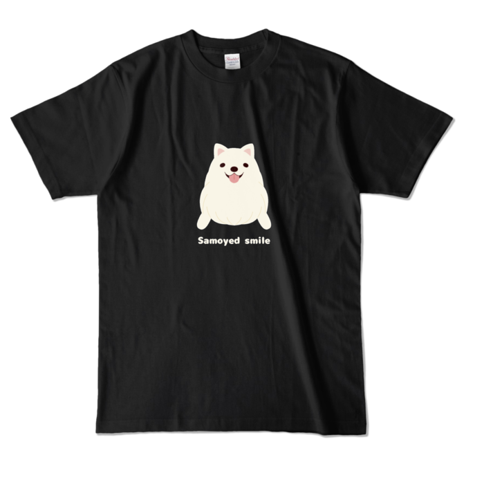 カラーTシャツ　黒色　L