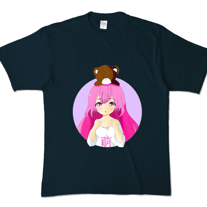 カラーTシャツ - XL - ネイビー (濃色)