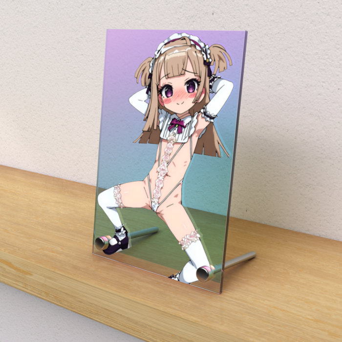オーロラ♥アクリルフォトパネル - 縦100 × 148mm