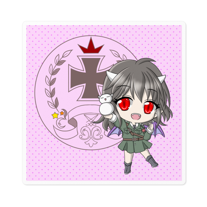 ステッカー - 100 x 100 (mm)