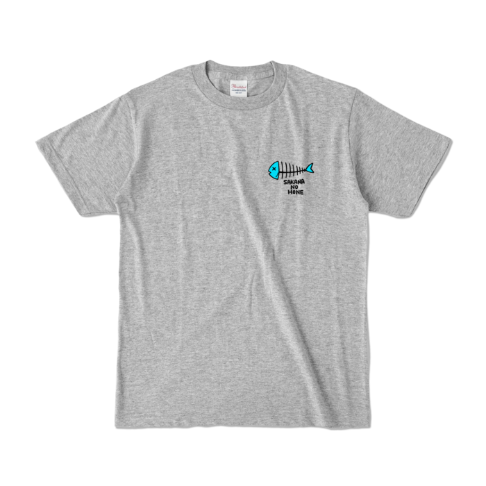 カラーTシャツ - S - 杢グレー (濃色)