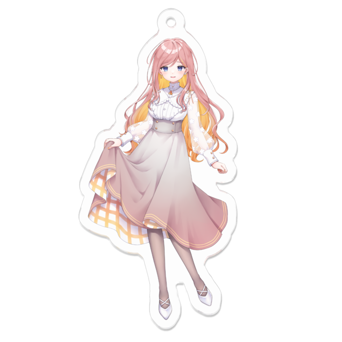 アクリルキーホルダー - 70 x 70 (mm)