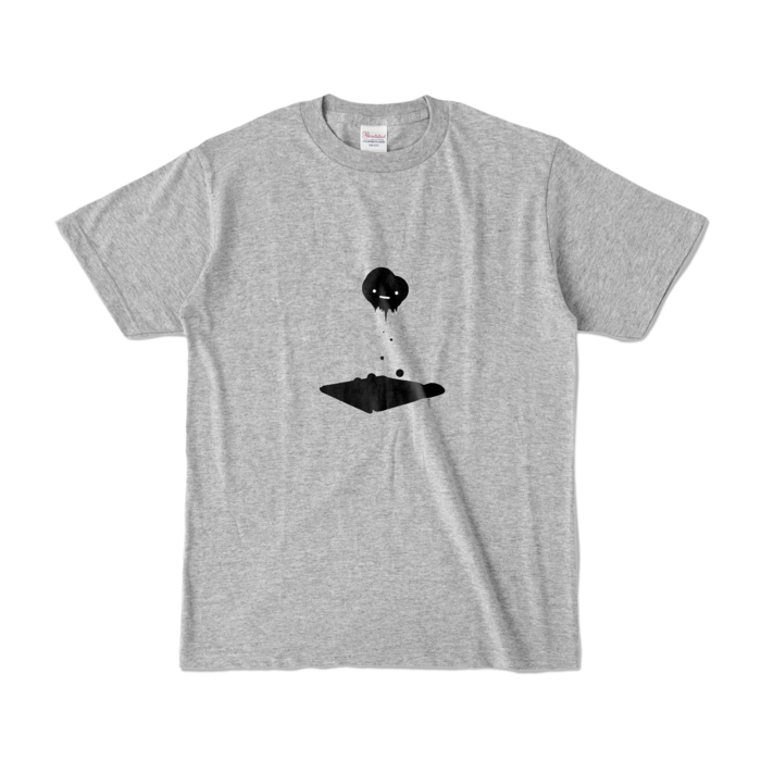 カラーTシャツ - S - 杢グレー (濃色)