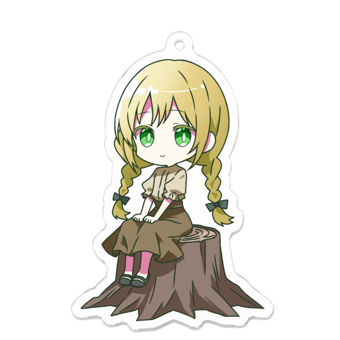 アクリルキーホルダー - 70 x 70 (mm)