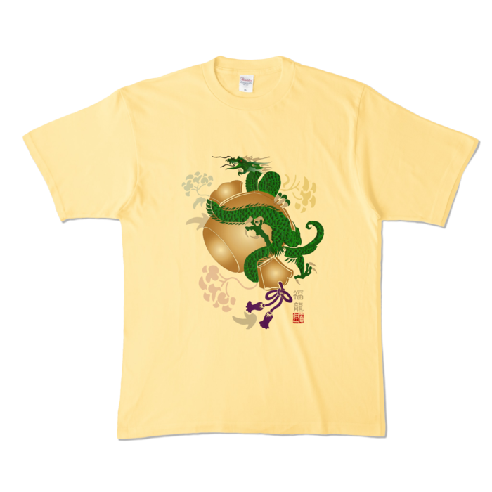 カラーTシャツ - XL - ライトイエロー (淡色)