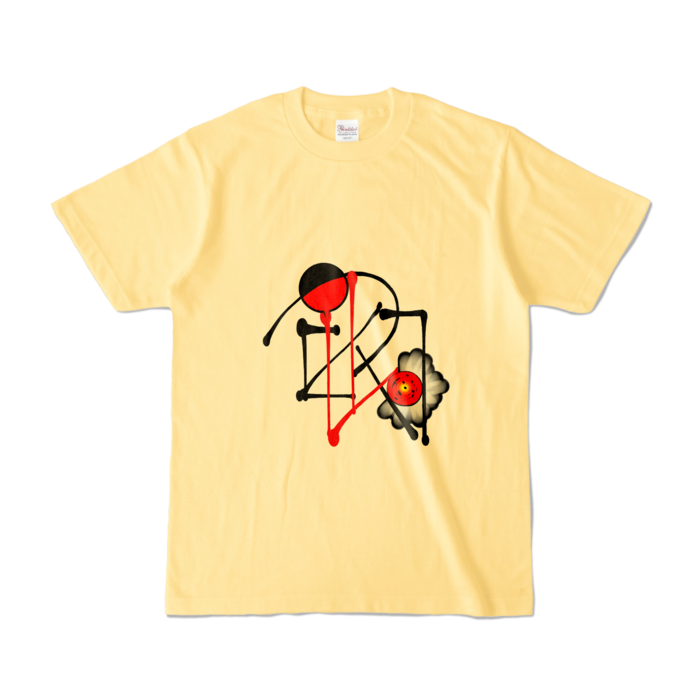 カラーTシャツ - S - ライトイエロー (淡色)