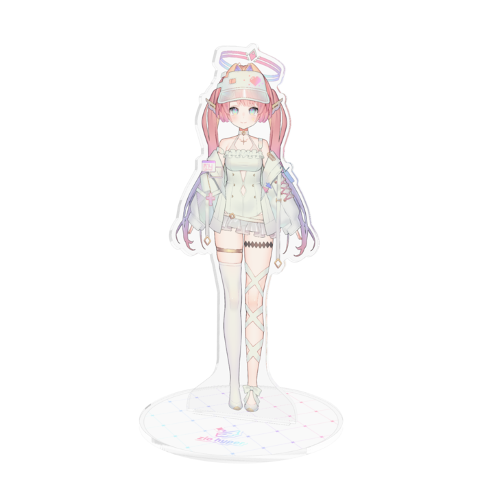 アクリルフィギュア - 160x160mm - 髪下ろしVer.