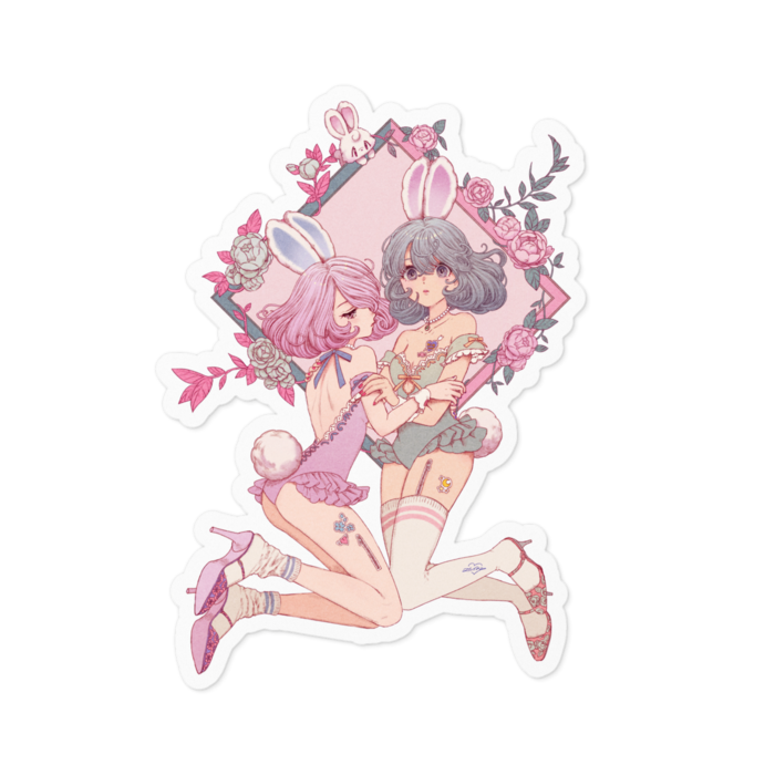 ステッカー - 100 x 100 (mm)