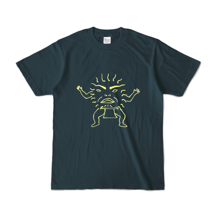 カラーTシャツ - S - デニム (濃色)