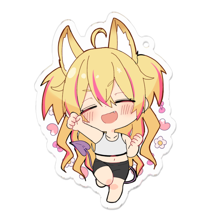 アクリルキーホルダー - 70 x 70 (mm)