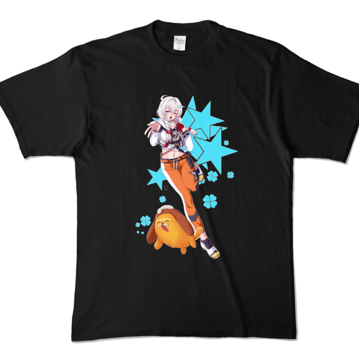 カラーTシャツ - XL - ブラック (濃色)
