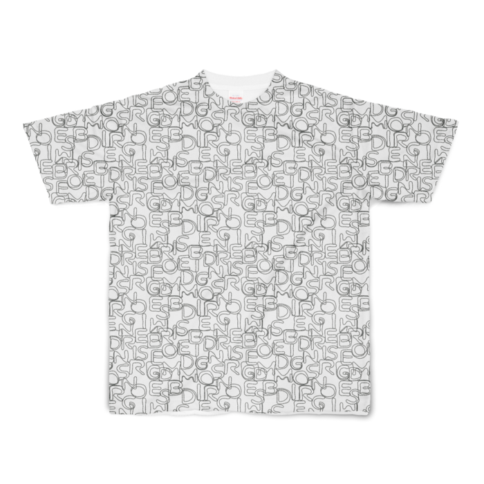 フルグラフィックTシャツ - S - 両面印刷