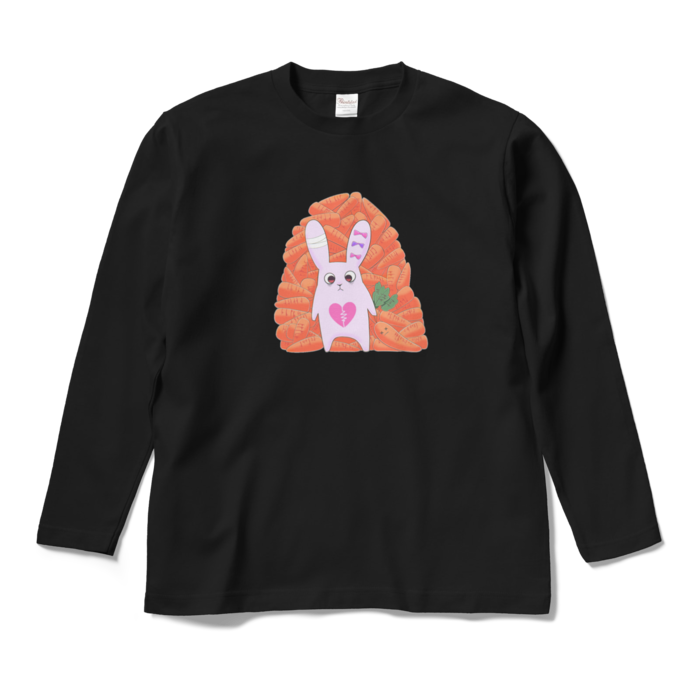 ロングスリーブTシャツ - M - ブラック