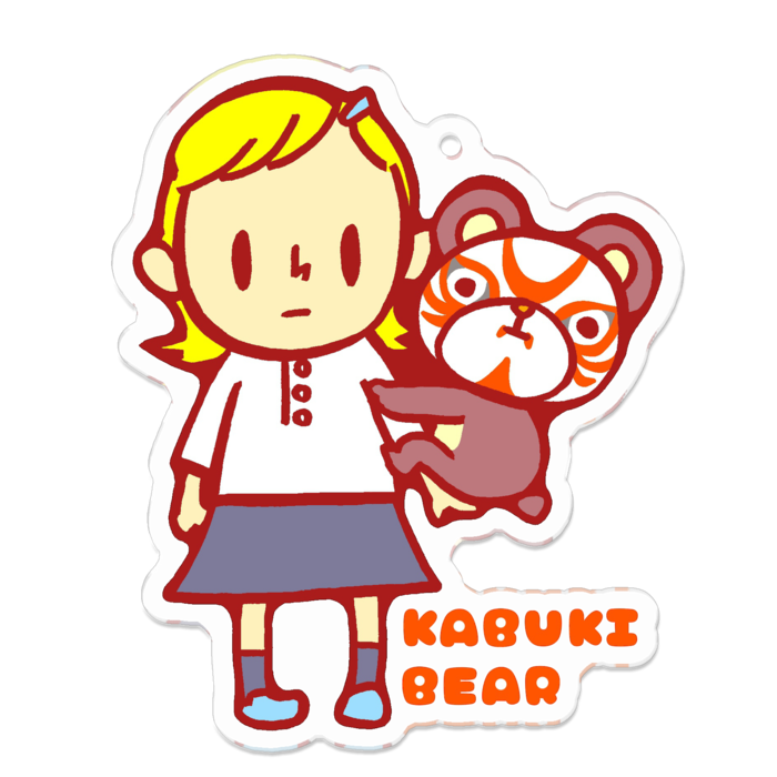 アクリルキーホルダー - 70 x 70 (mm)