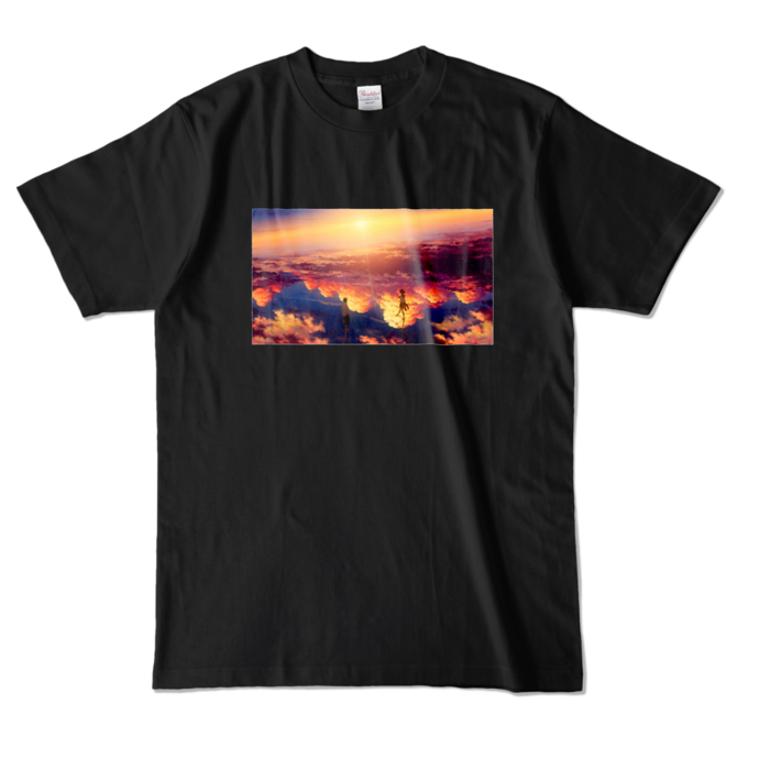 カラーTシャツ - L - ブラック (濃色)(1)