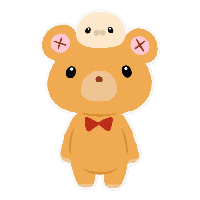 ver.Wクリアステッカー - 160 x 160 (mm)