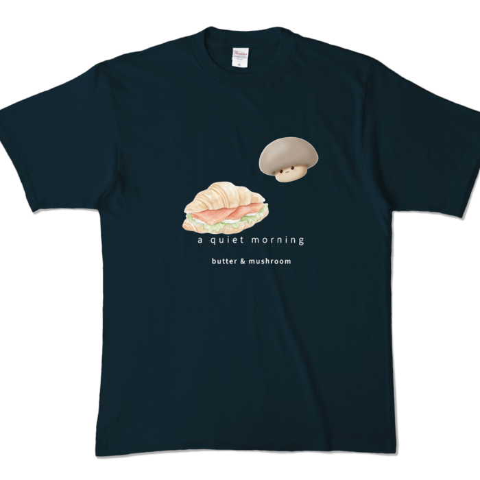 カラーTシャツ - XL - ネイビー (濃色)