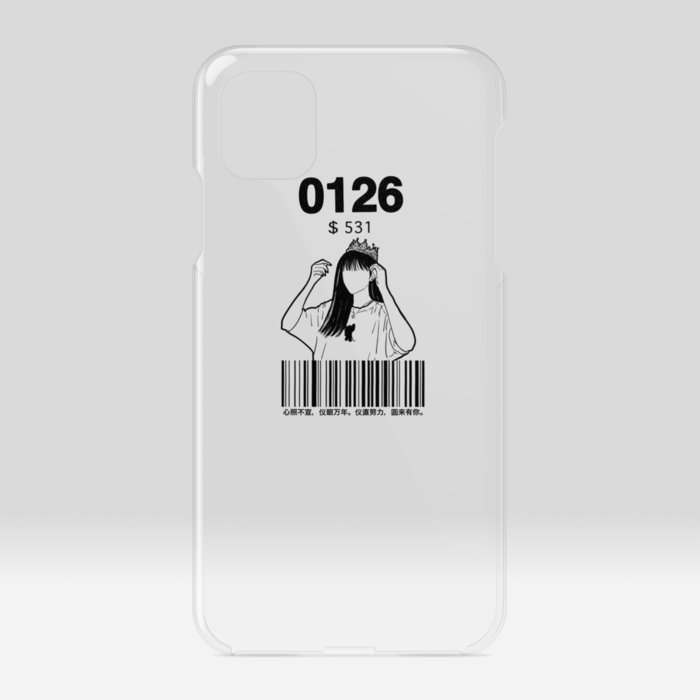 クリアiPhoneケース - iPhone11