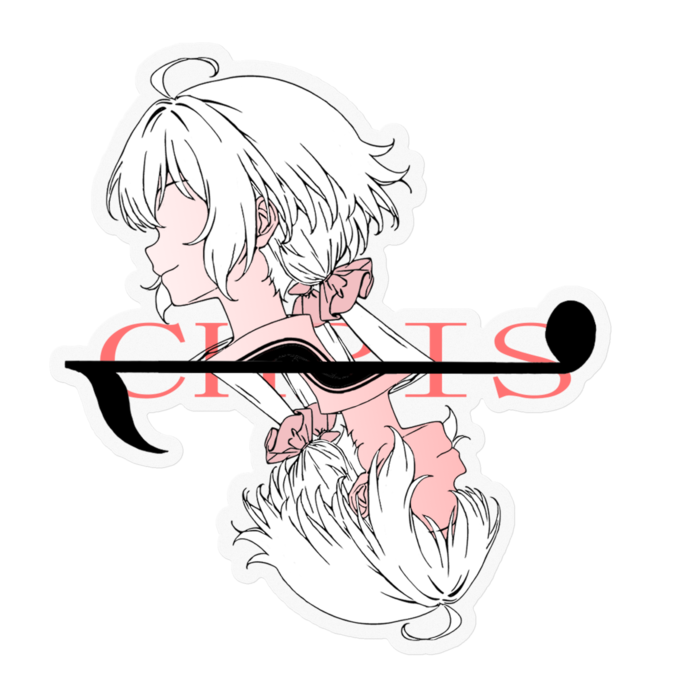 ステッカー - 100 x 100 (mm)