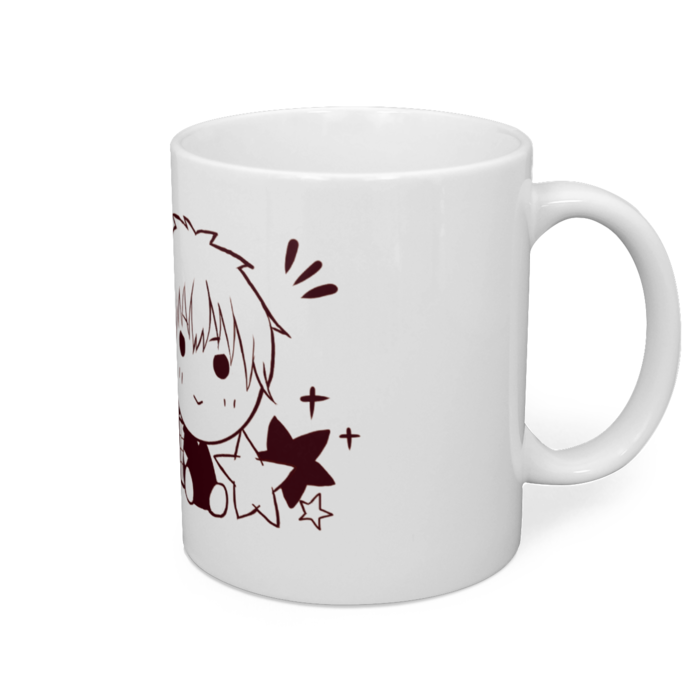 マグカップ - 直径 8 cm / 高さ 9.5 cm