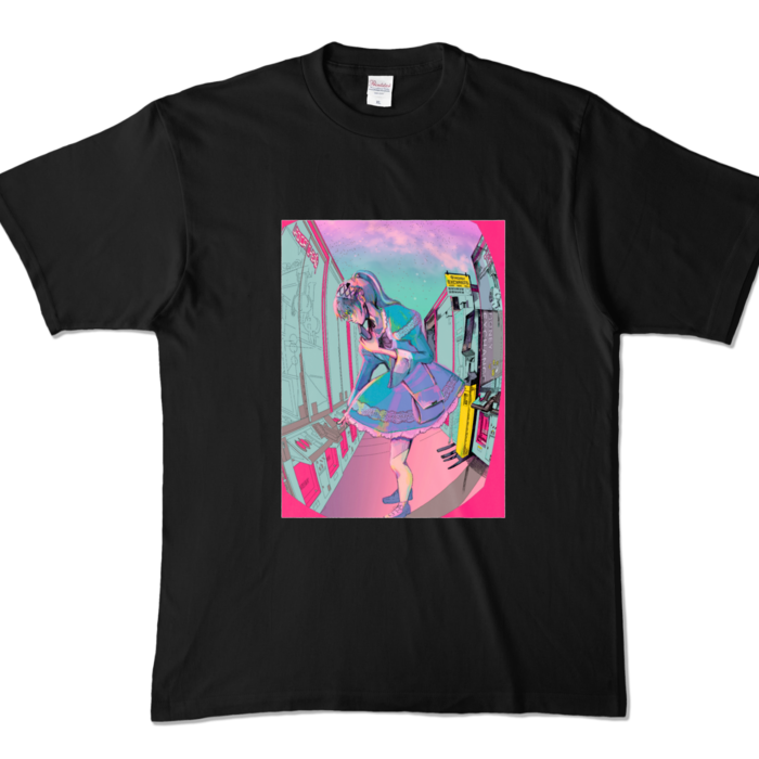 カラーTシャツ - XL - ブラック (濃色)