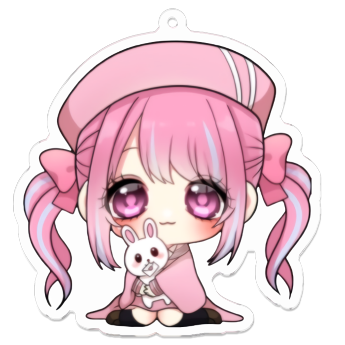 アクリルキーホルダー - 70 × 70 (mm)