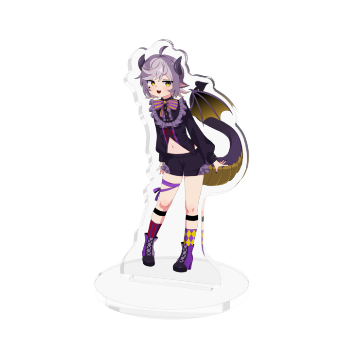 ちゅうくらいじゃばアクスタ（高さ約7cm、台座直径4.5cm）