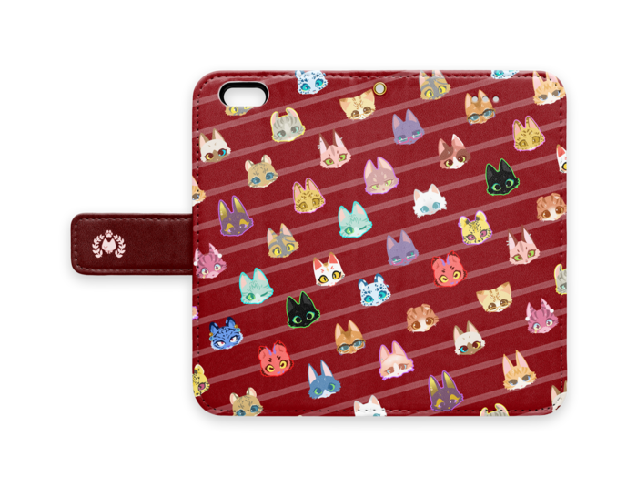 ワインレッド - iPhone 6 / 6s - ストラップ穴 あり